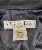 Dior leather admit it blazer, FW 2002