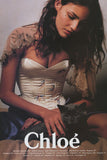 Chloé runway corset set, SS 1999