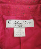 Dior pink tweed runway set, FW 1998