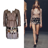 Prada mirrored runway dress, SS 1999