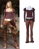 Dolce Gabbana three piece runway set, Fall 2001