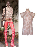 Dolce Gabbana lace runway tunic dress, FW 2001