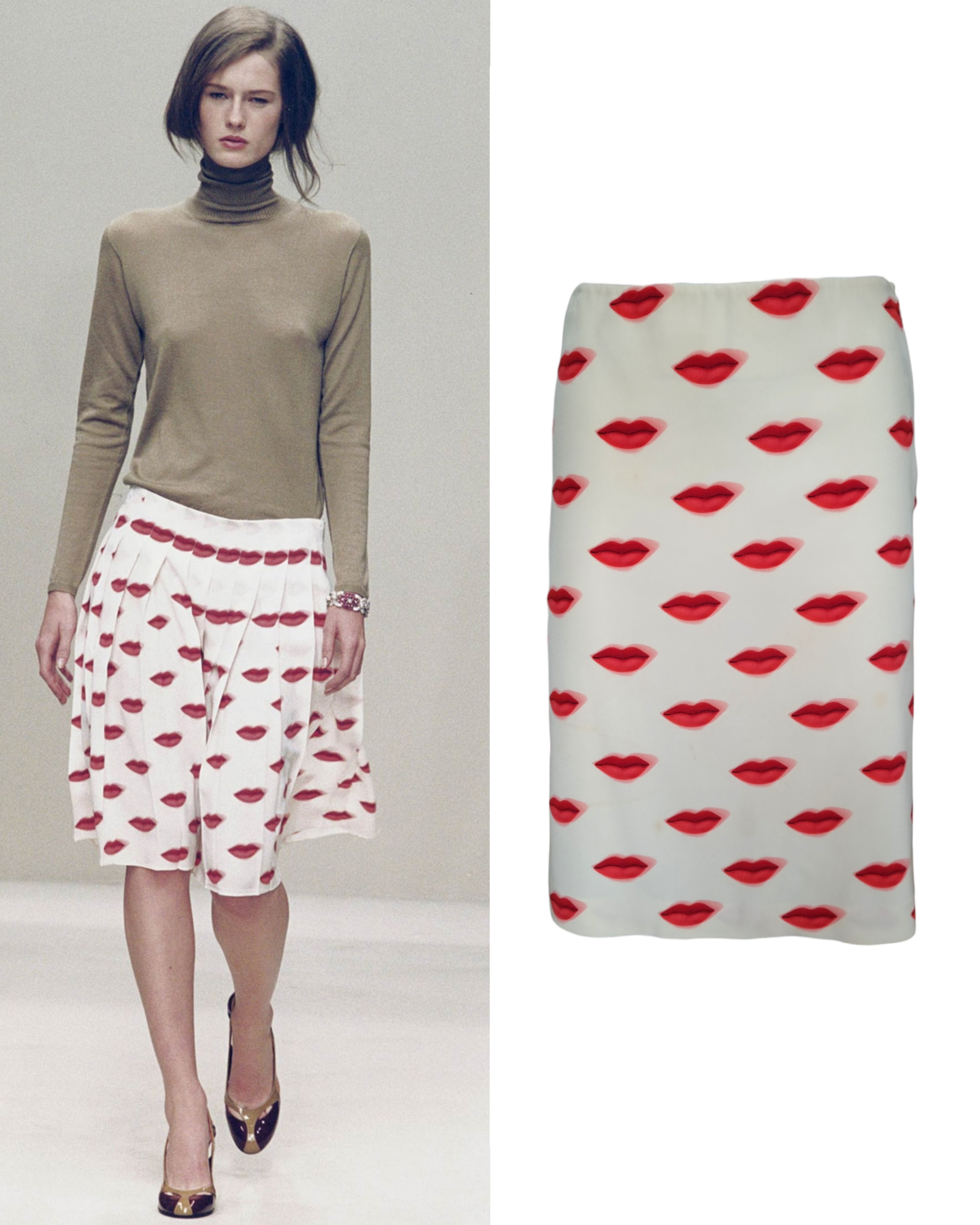 Prada iconic lips skirt, SS 2000 – My Runway Archive