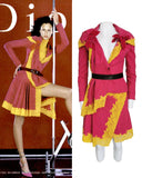 Dior pink tweed runway set, FW 1998