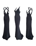 YSL by Tom Ford silk ribbon gown, FW 2003