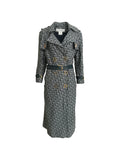 Dior monogram runway trench coat, FW 2000