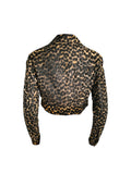 Dior leopard print jacket, FW 2000