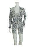 Dior chinoiserie print cardigan set, SS 2001