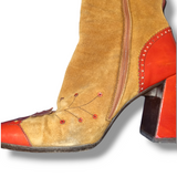 Prada bug and leaf boots, FW 1999