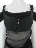 Alexander McQueen bustier top, SS 2005