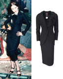 John Galliano silk runway suit, SS 1999