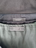 Prada panel insert skirt set, SS 98