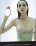 Prada runway dress with latex trim, SS 1998