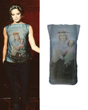 Dolce Gabbana virgin Mary silk top, SS 1998