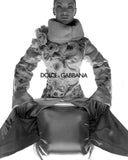 Dolce Gabbana mink collar jacket, FW 1998