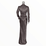 Christian Dior two piece gown with rose motif - My Runway Archive