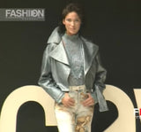 Roberto Cavalli Renaissance print jeans, Fall 1994