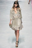 Blumarine embellished runway dress, FW 2008