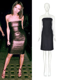 Gucci lurex tube dress, SS 1997
