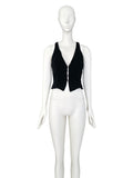 Emporio Armani velvet waistcoat, FW 2000