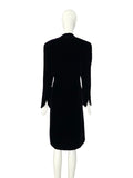 Emporio Armani velvet coat, FW 2000