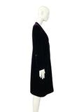 Emporio Armani velvet coat, FW 2000