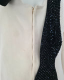 Giorgio Armani beaded tie jacket, FW 1992