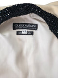 Giorgio Armani beaded tie jacket, FW 1992