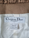 Dior camel wool jacket, FW 1999