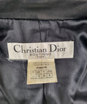 Dior leather admit it blazer, FW 2002