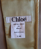 Chloé by Stella gold corset, FW 2001
