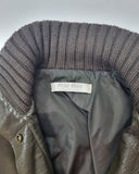 Miu Miu leather runway jacket, FW 1999
