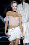 Dior pink corset top, FW 2003