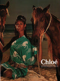 Chloé Stella McCartney horse print dress, SS 2001