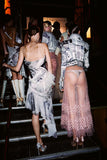 Dior newspaper runway dress, FW 2000