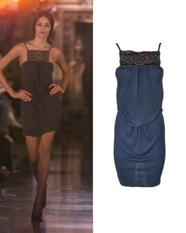 Chloé by Stella embellished runway dress, FW 2000