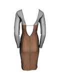 Tom Ford Gucci corseted runway dress, SS 2001