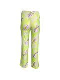 Versace silk floral pants, SS 1999
