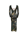 Dior camouflage maxi dress, SS 2001