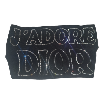 J'adore Dior swarovski headscarf