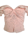 Dior pink corset top, FW 2003