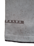 Prada grey linen runway set, SS 1999