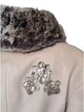 Chloé by Stella cashmere runway jacket, FW 2001