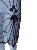 Betsey Johnson embellished slip dress