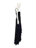 Valentino black gown, 2000s