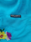 Dolce Gabbana blue runway dress, SS 2002
