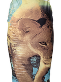 Roberto Cavalli lion print dress, SS 2002