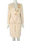 Yves saint laurent suit, 80s