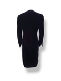 Emporio Armani velvet coat, FW 2000