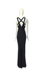 YSL by Tom Ford silk ribbon gown, FW 2003